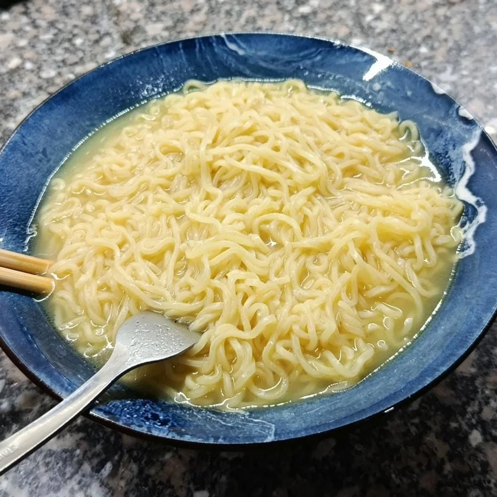 Bowl of instant noodles — Input
